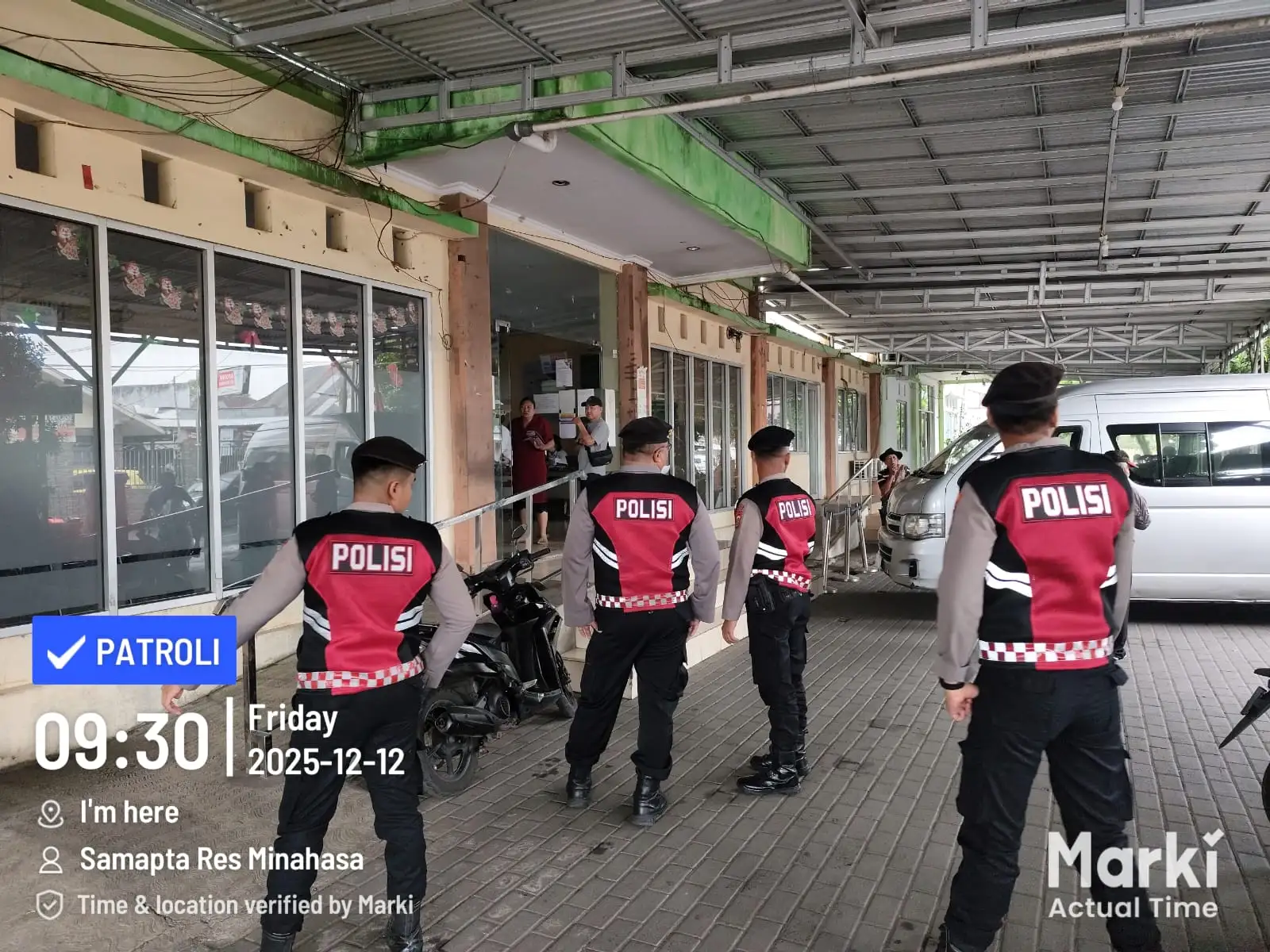 Sat Samapta Polres Minahasa: Sambangi Pangkalan Ojek, Warung Makan, hingga Terminal